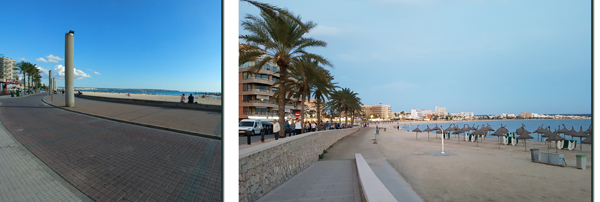 Bild Can Pastilla Promenade mit Strand (Playa de Palma)- Blog - Mallorca Königin der Balearen